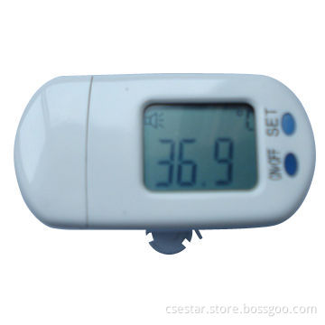 Infrared forehead thermometer, fast and exact measurement, finger ring design